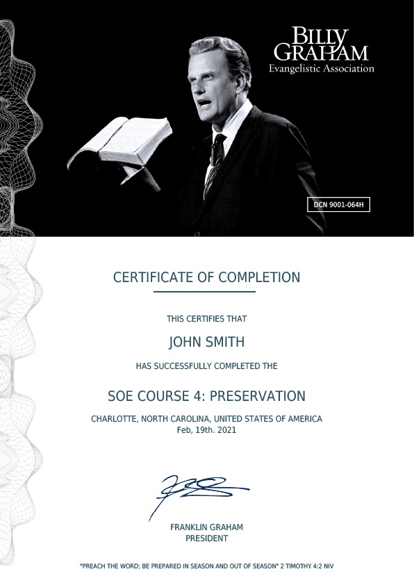Certificate Four